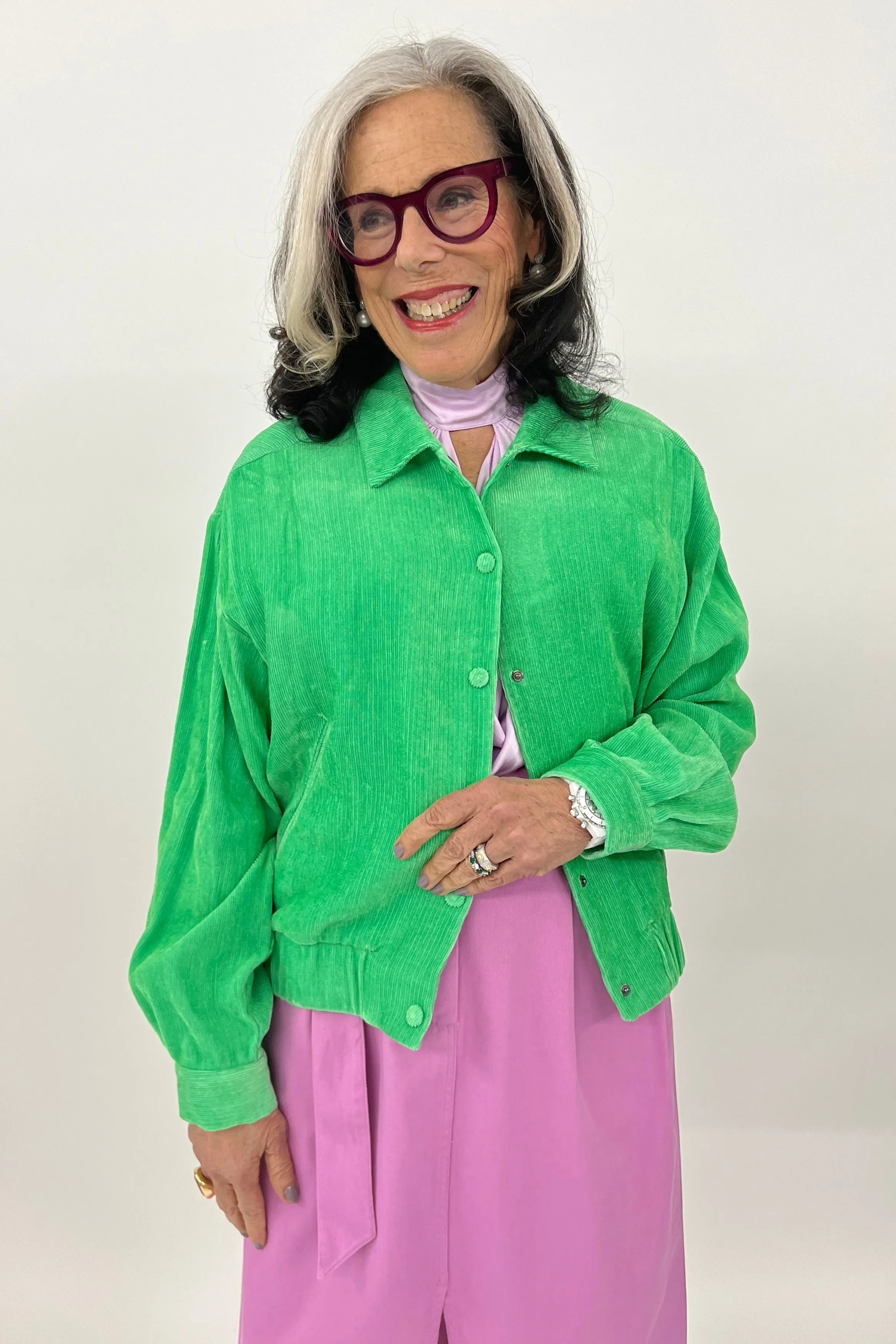 Alysi - Velvet Bomber: Green