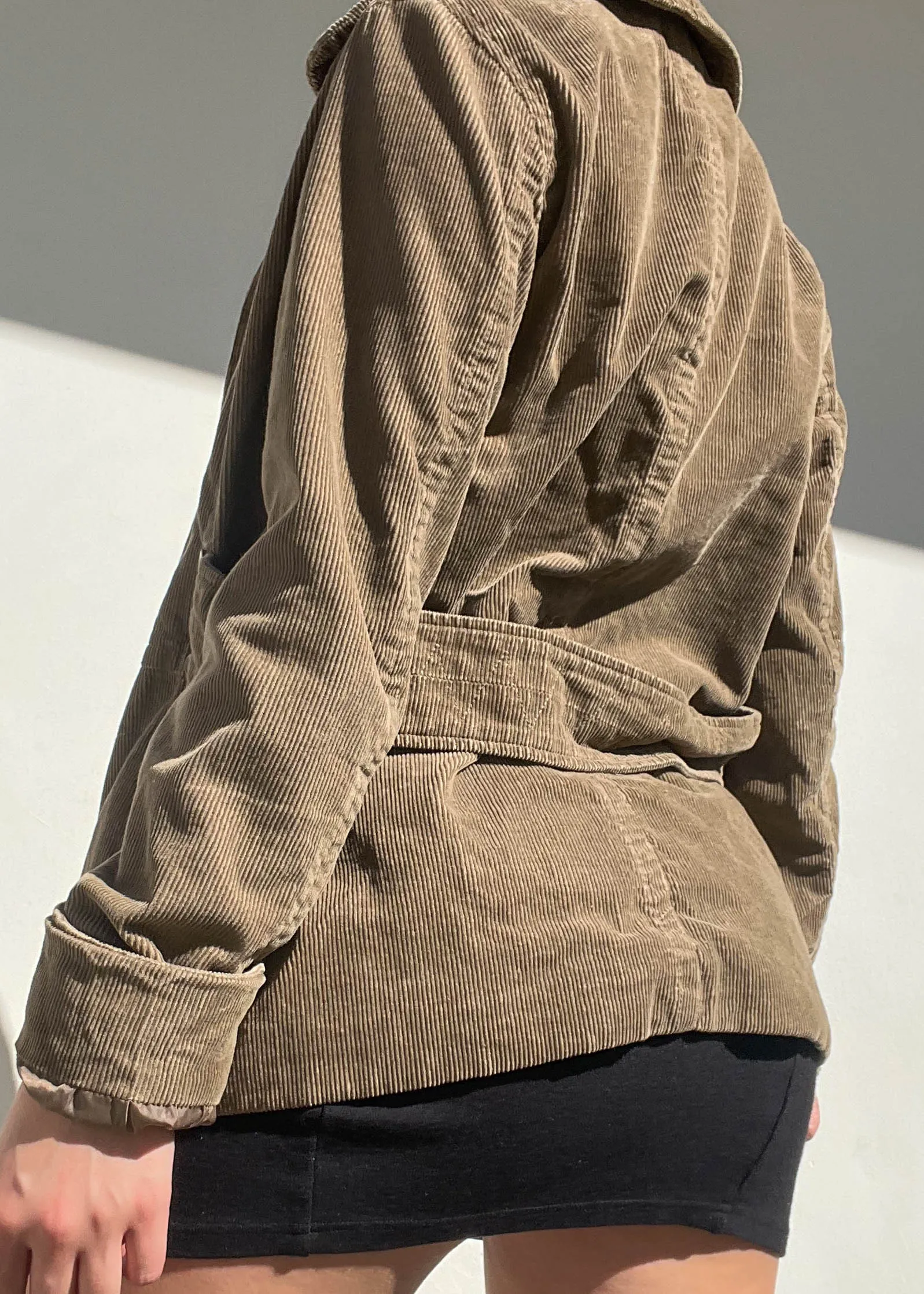 Big Button Corduroy Jacket (S-M)