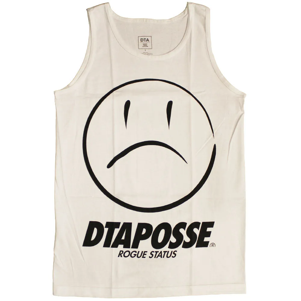 DTA MS Shot Men's Tank Top White Black