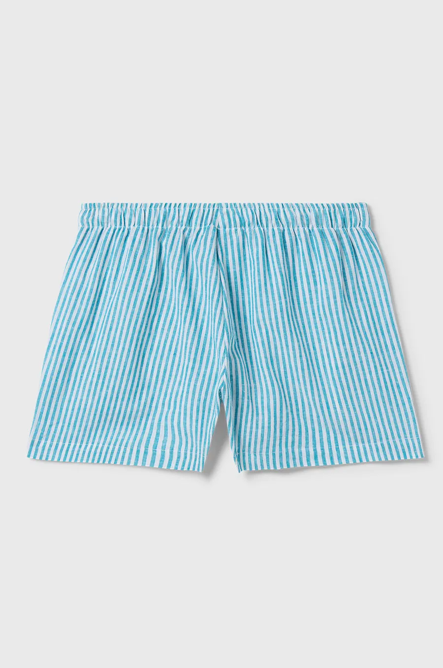 FLUTTER SHORT IN OCEAN STRIPE