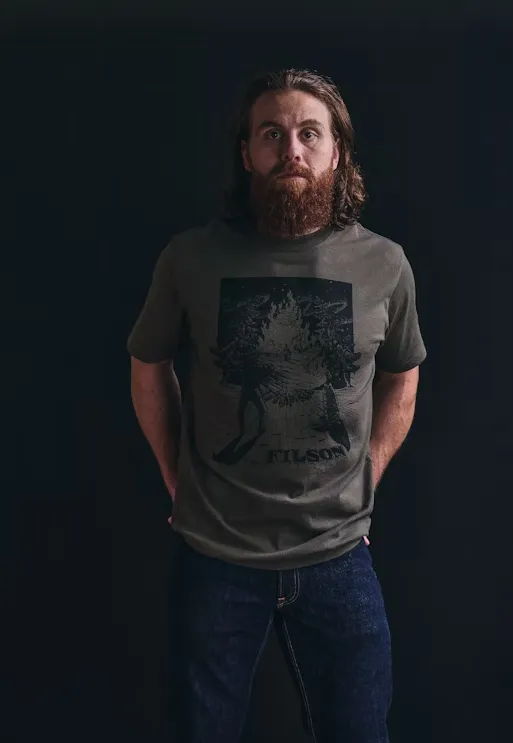 Frontier Graphic T-Shirt - Tarmac Vision