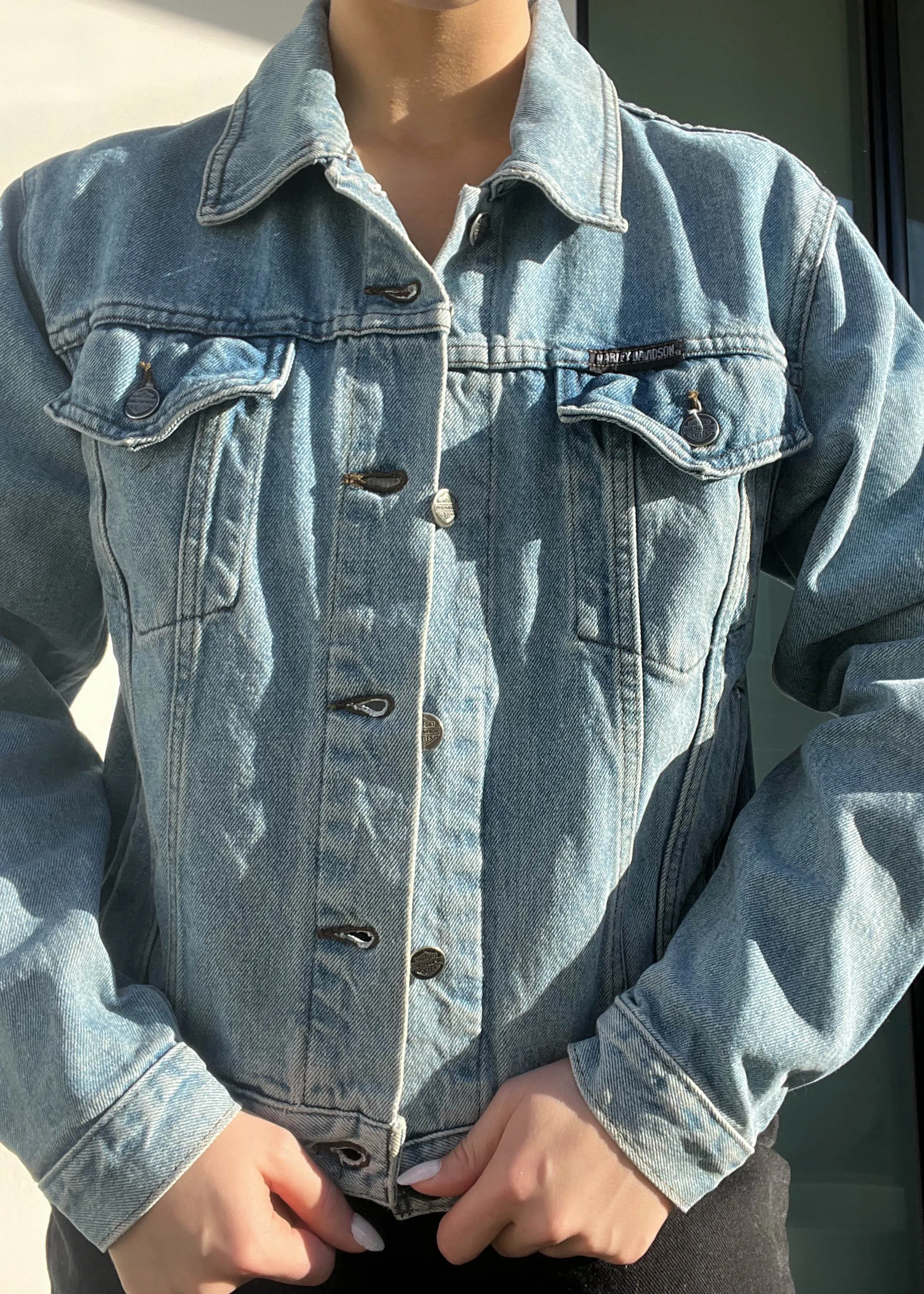 Harley Davidson Denim Jacket (S)
