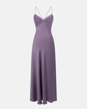 HELIOPE SILK SLIP DRESS