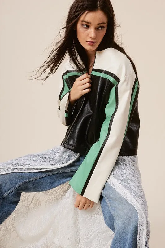 Jade Barcelona Moto Jacket