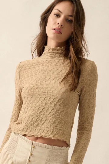 Mockneck L/S Top