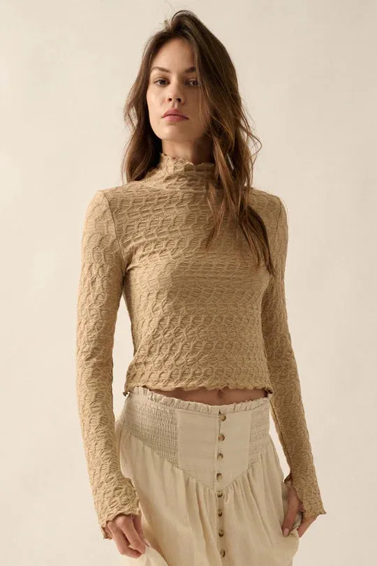 Mockneck L/S Top