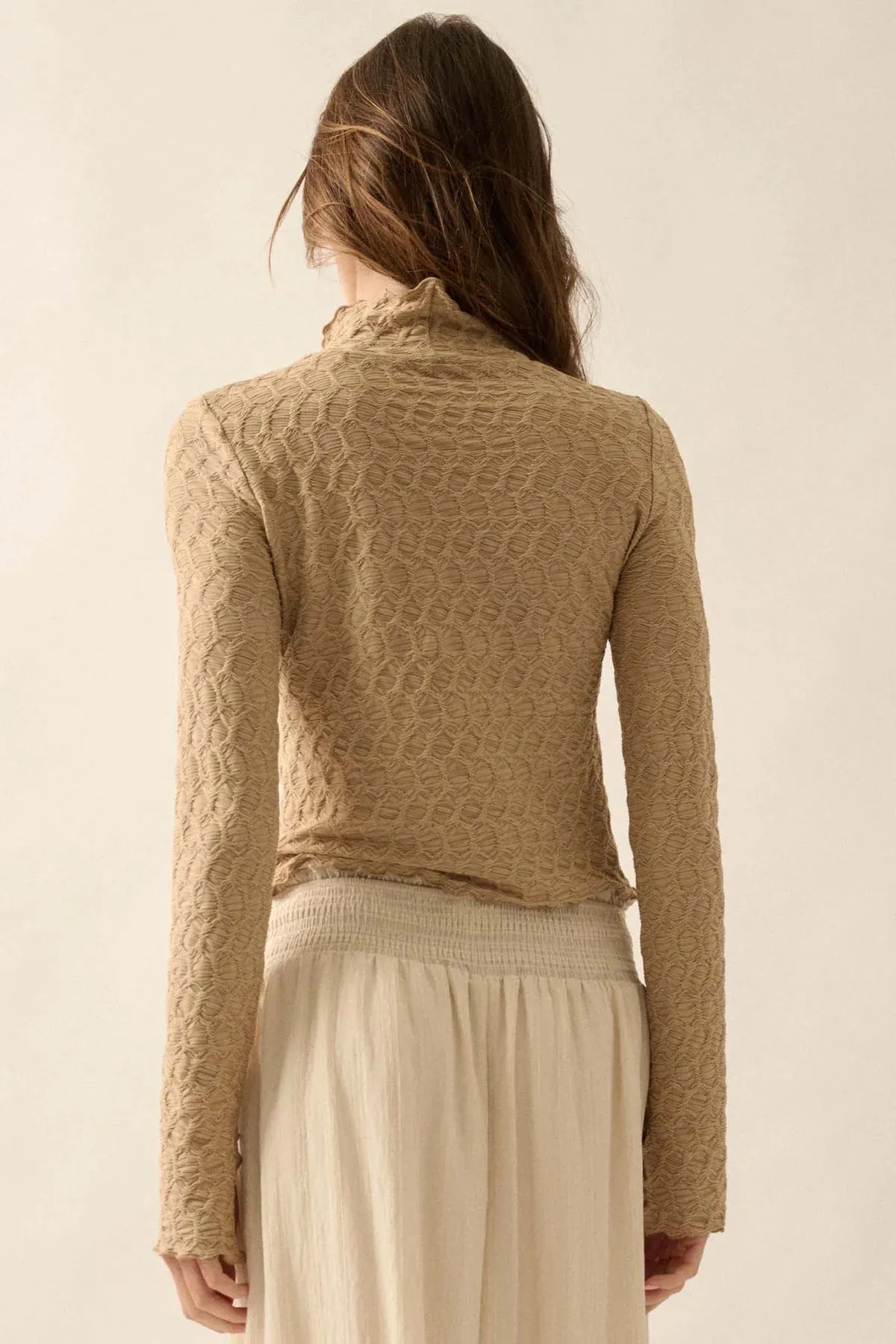 Mockneck L/S Top