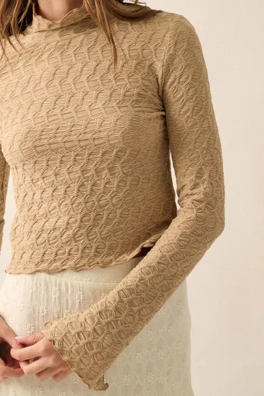 Mockneck L/S Top