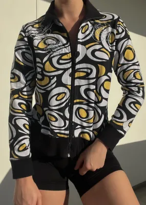 Orbit Y2k All-Over Print Jacket (S)