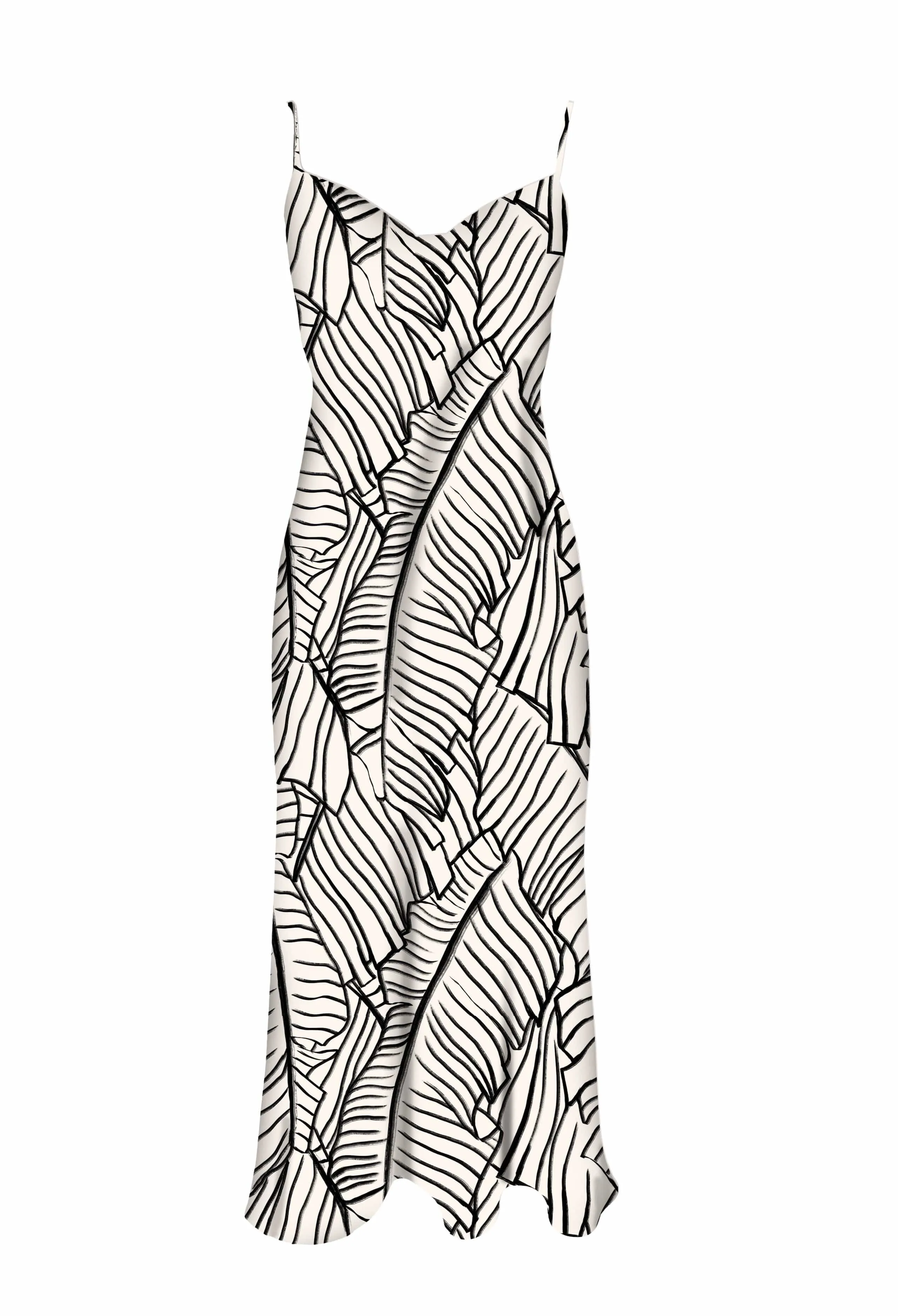Silhouette Cowl Slip - Prints