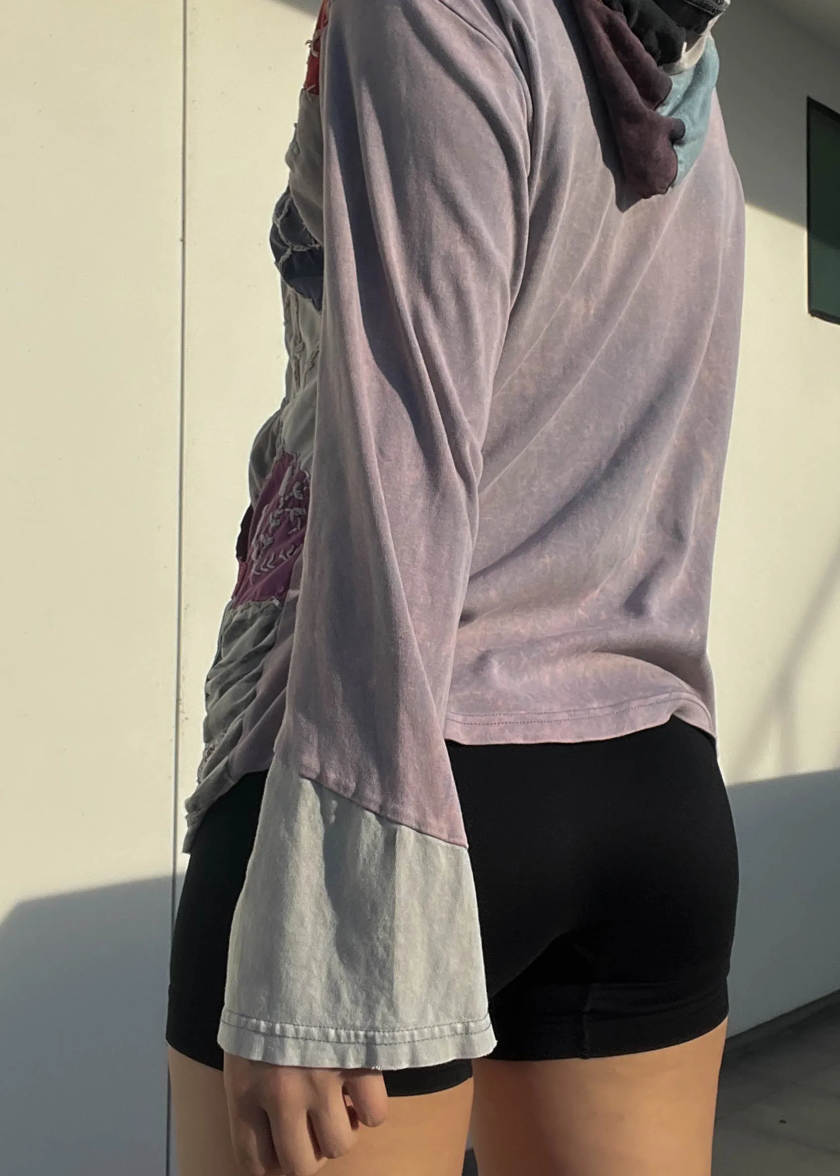 Simi Patchwork Hoodie Jacket (M)