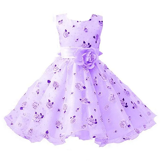 Toddler/ Little Girls Flower Girls Dresses Kids Wedding Birthday Prom Party Dress