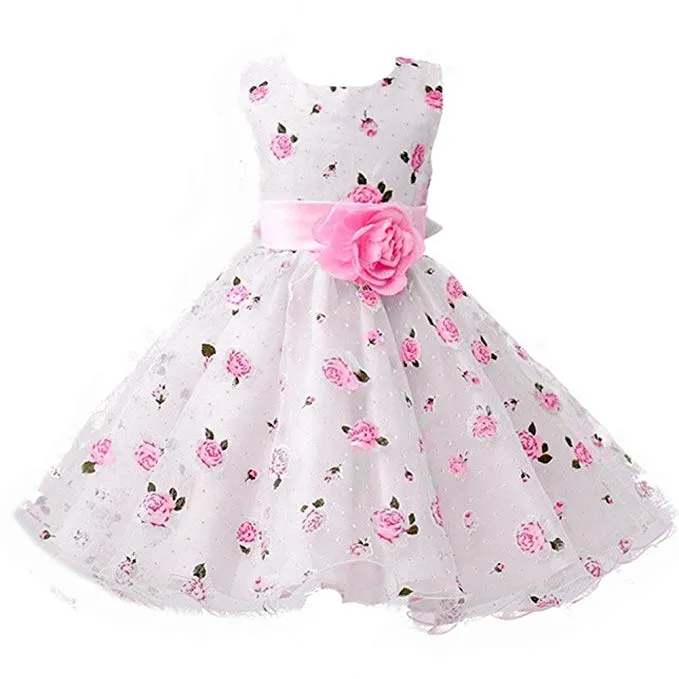 Toddler/ Little Girls Flower Girls Dresses Kids Wedding Birthday Prom Party Dress