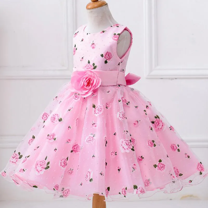 Toddler/ Little Girls Flower Girls Dresses Kids Wedding Birthday Prom Party Dress