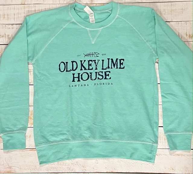 Vintage OKLH Pullover Sweatshirt, Island Reef