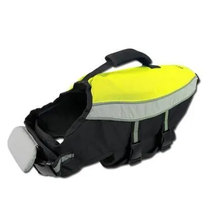 Water Adventure Dog Life Jacket - Neon Yellow