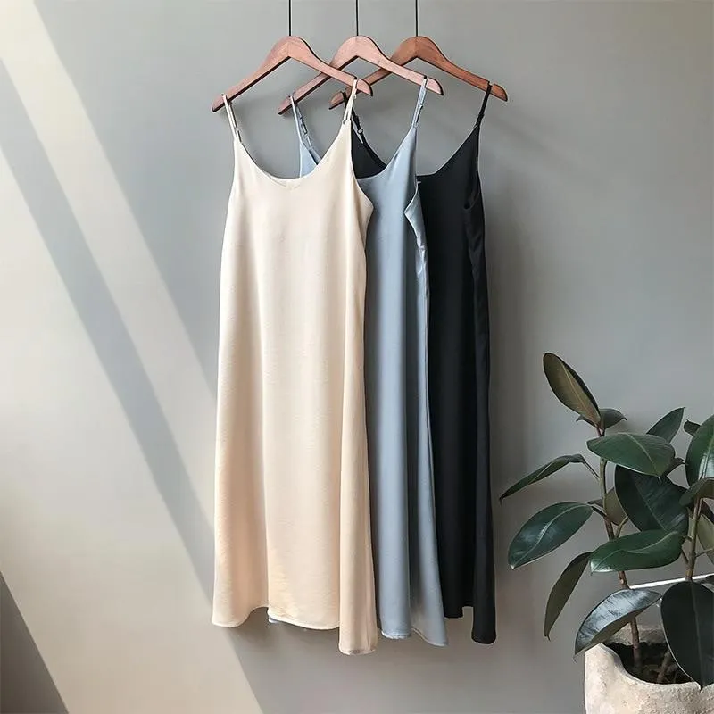 White Sleeveless Midi Dress