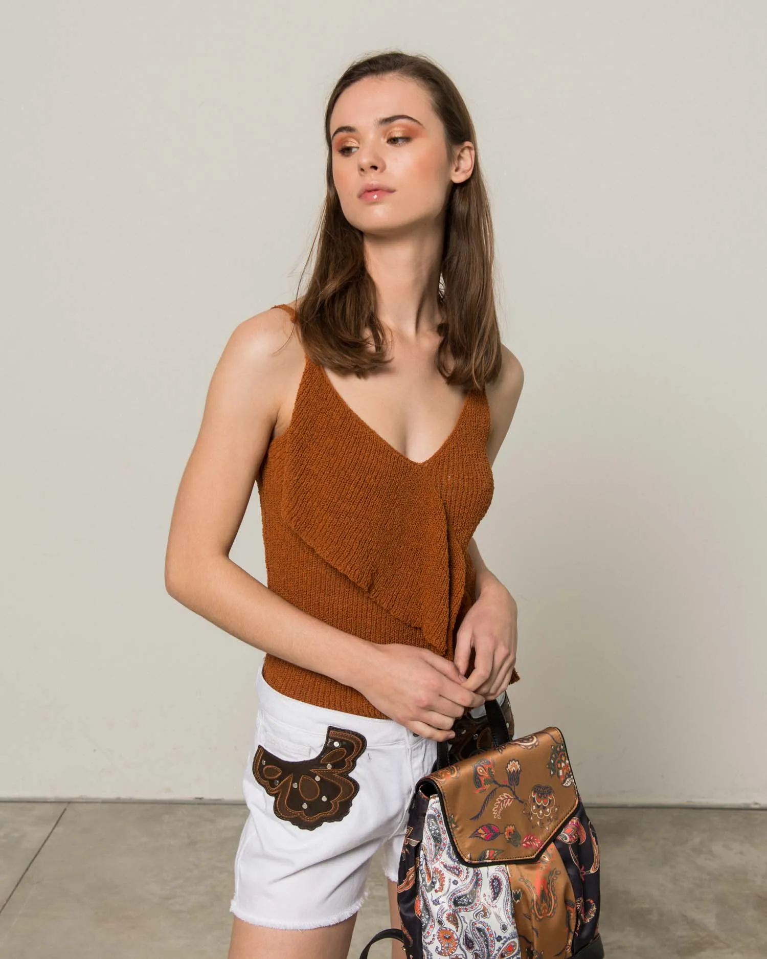Wide-knit top