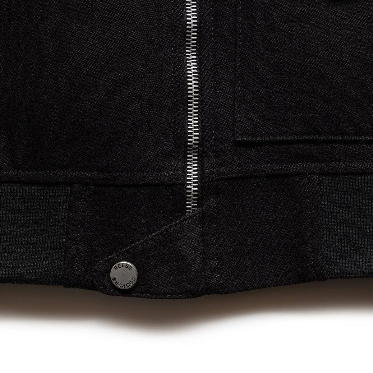 WOOL SERGE BOMBER JACKET