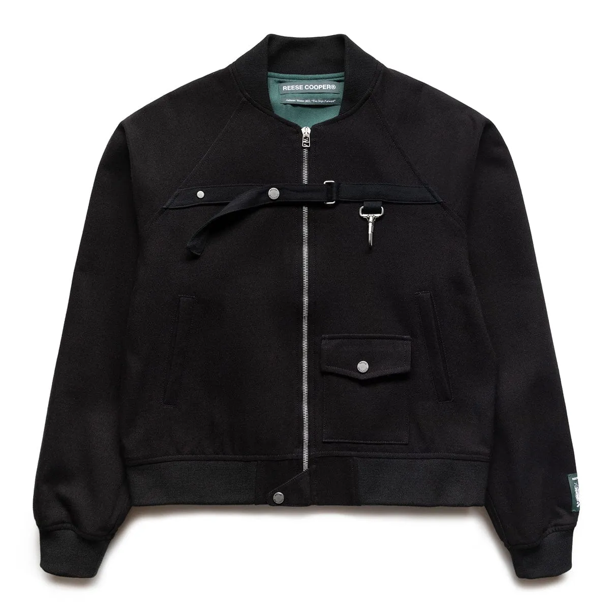 WOOL SERGE BOMBER JACKET