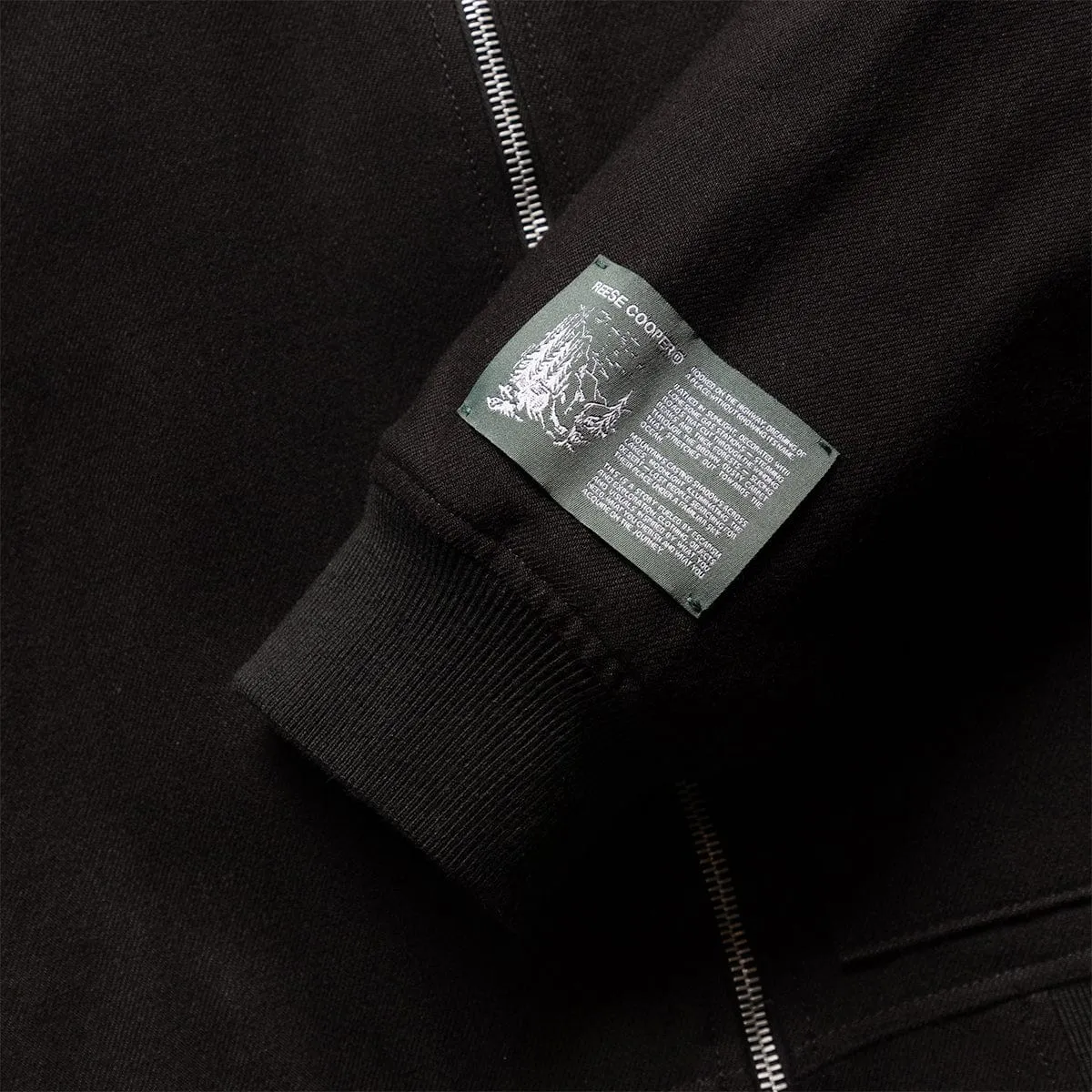 WOOL SERGE BOMBER JACKET
