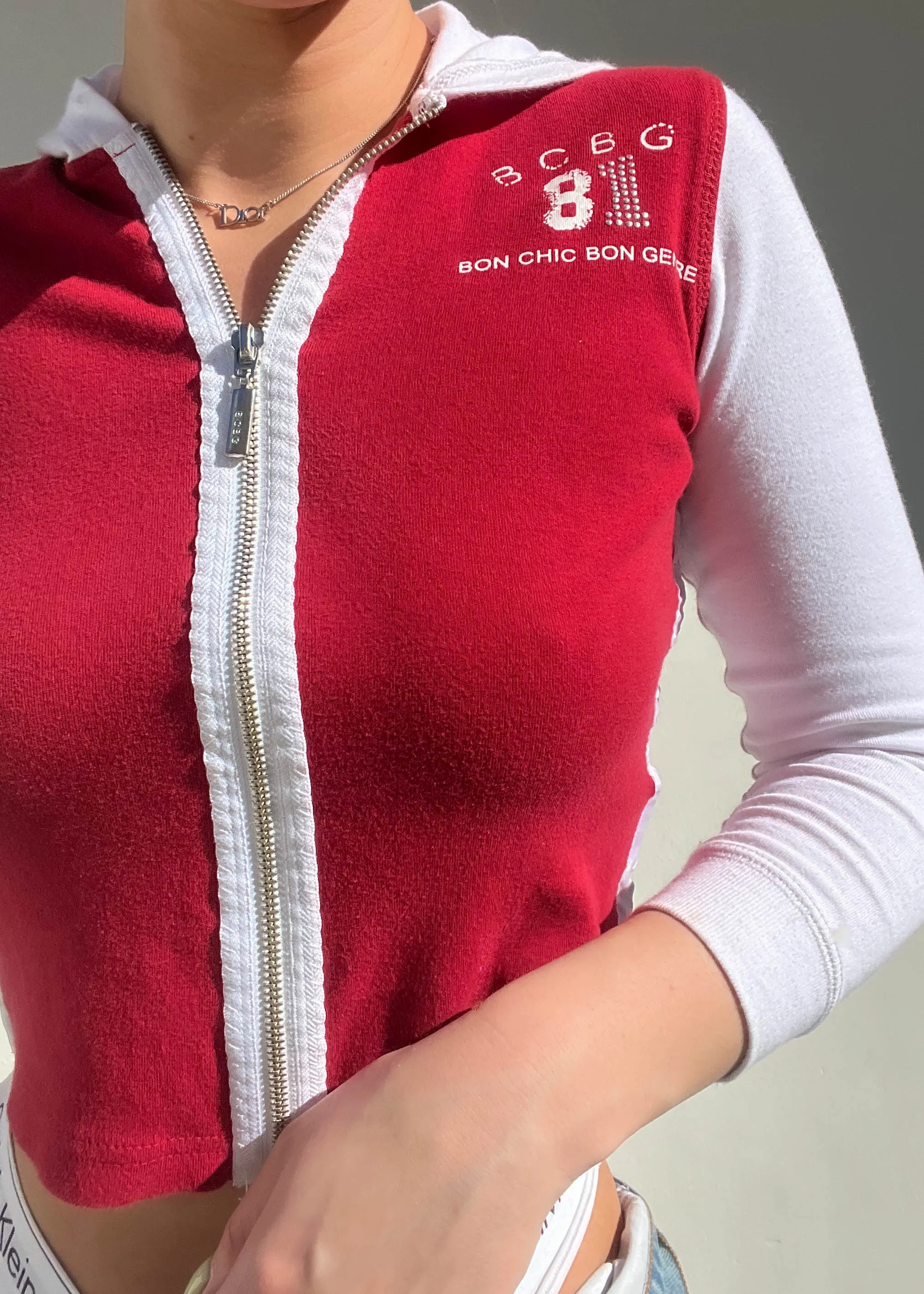 Y2k BCBG Baby Zip (XS-S)