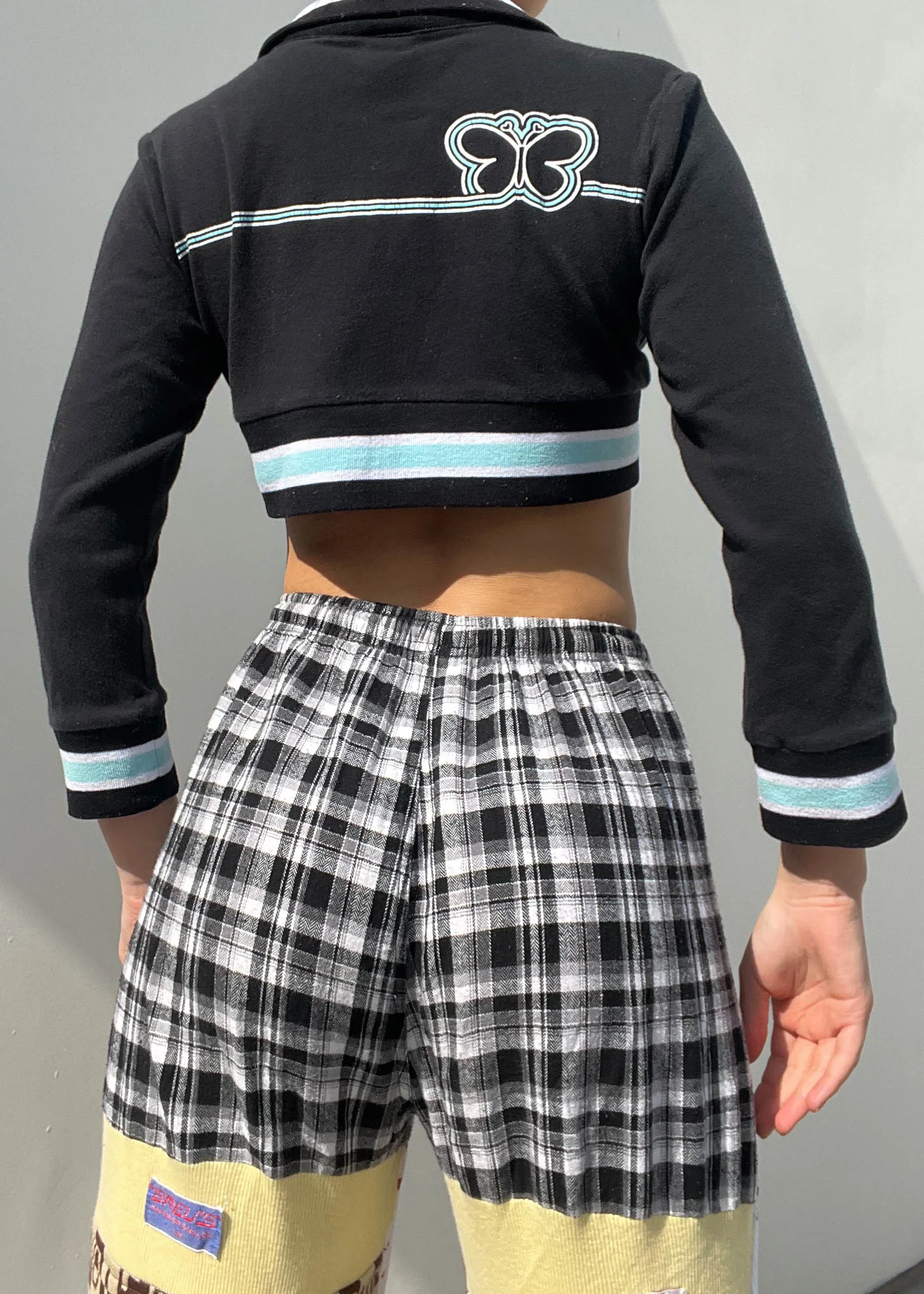 Y2k Butterfly Baby Jacket (S)
