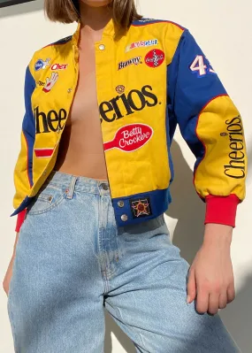Y2k Cheerios Race Jacket (XS-S)