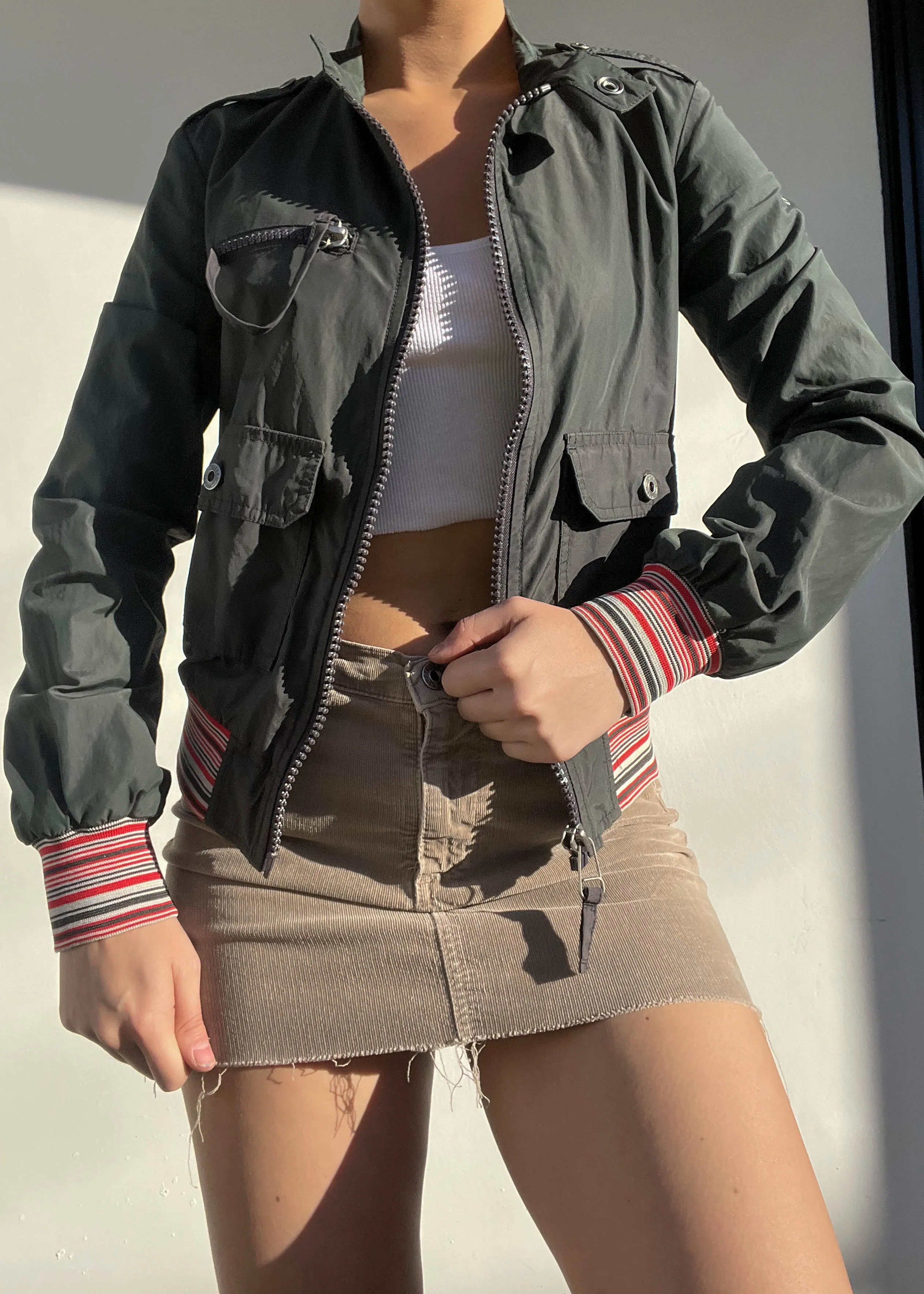 Y2k Diesel Cargo Jacket (S)