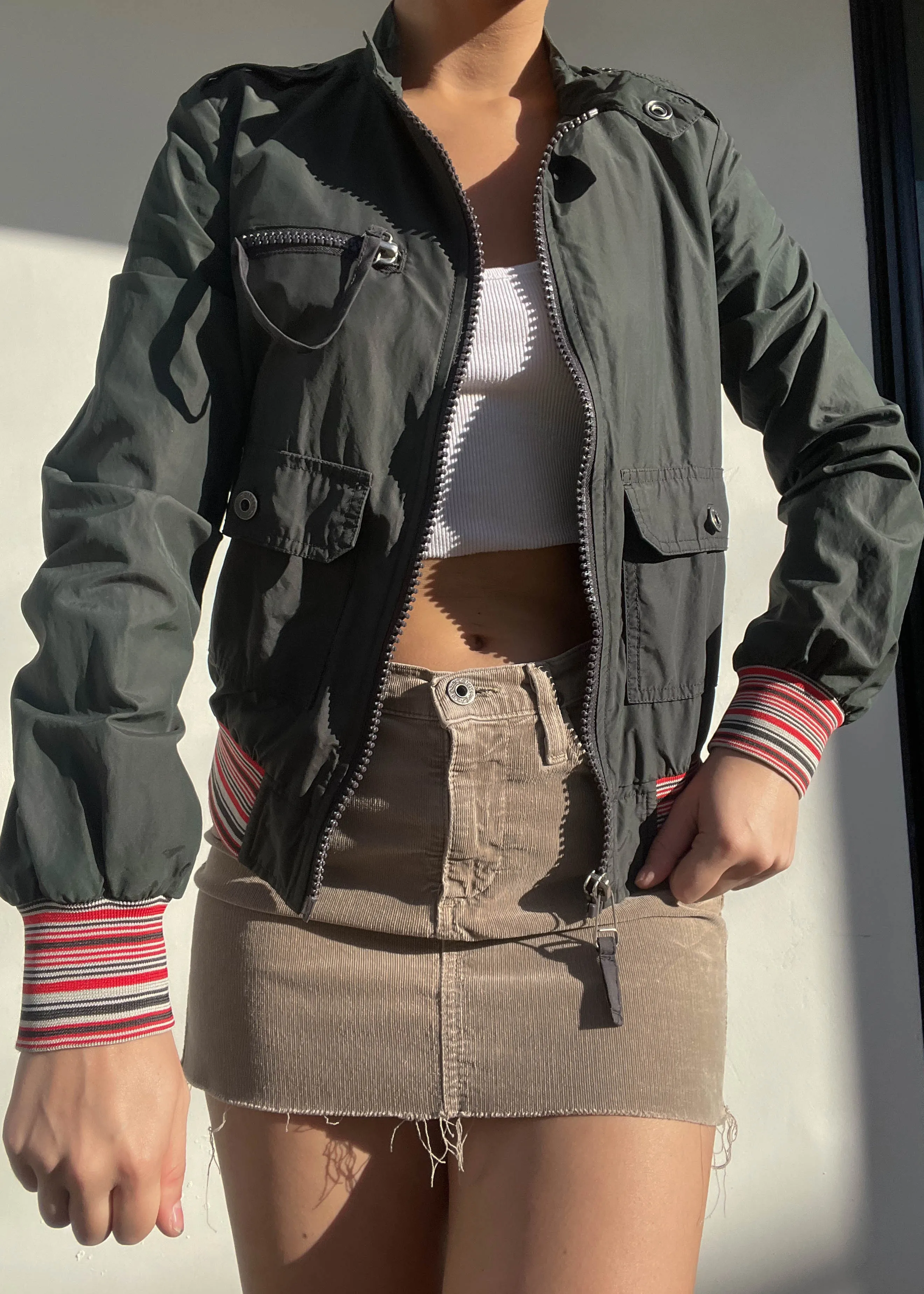 Y2k Diesel Cargo Jacket (S)