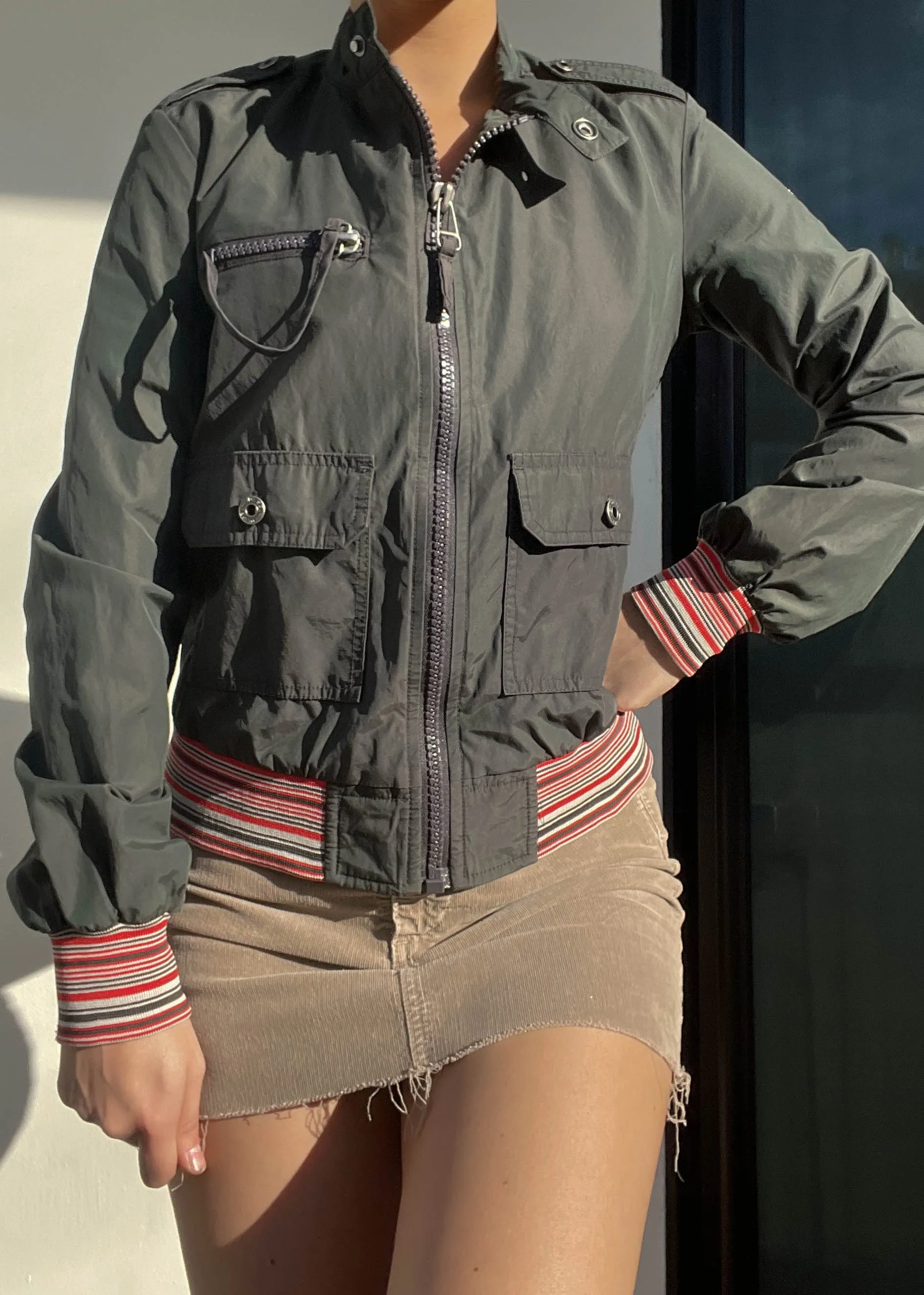 Y2k Diesel Cargo Jacket (S)
