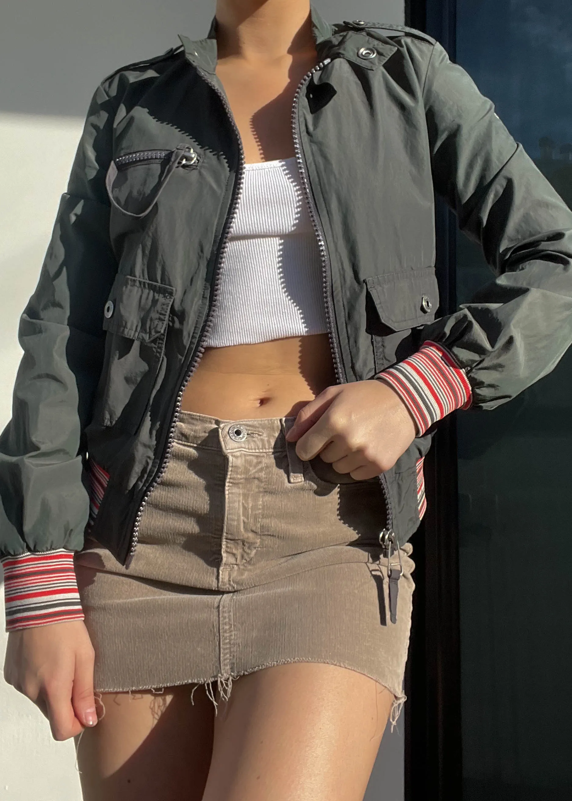 Y2k Diesel Cargo Jacket (S)