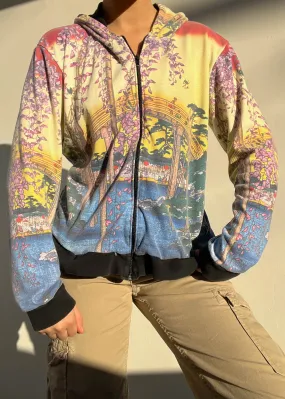 Y2k Graphic Print Hoodie (M-L)