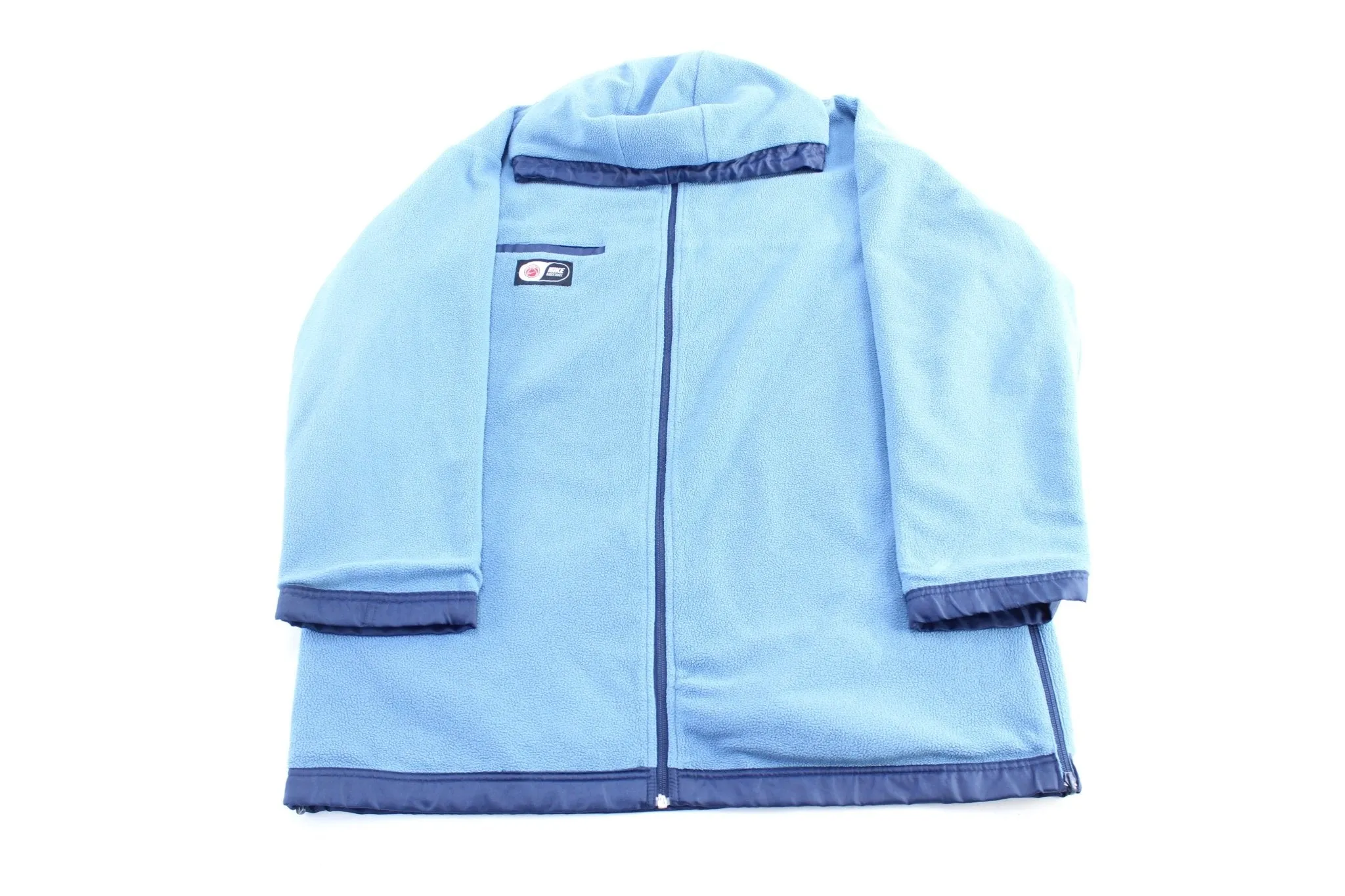 Y2K Nike Basketball Logo Reversible Hooded Zip Up Jacket