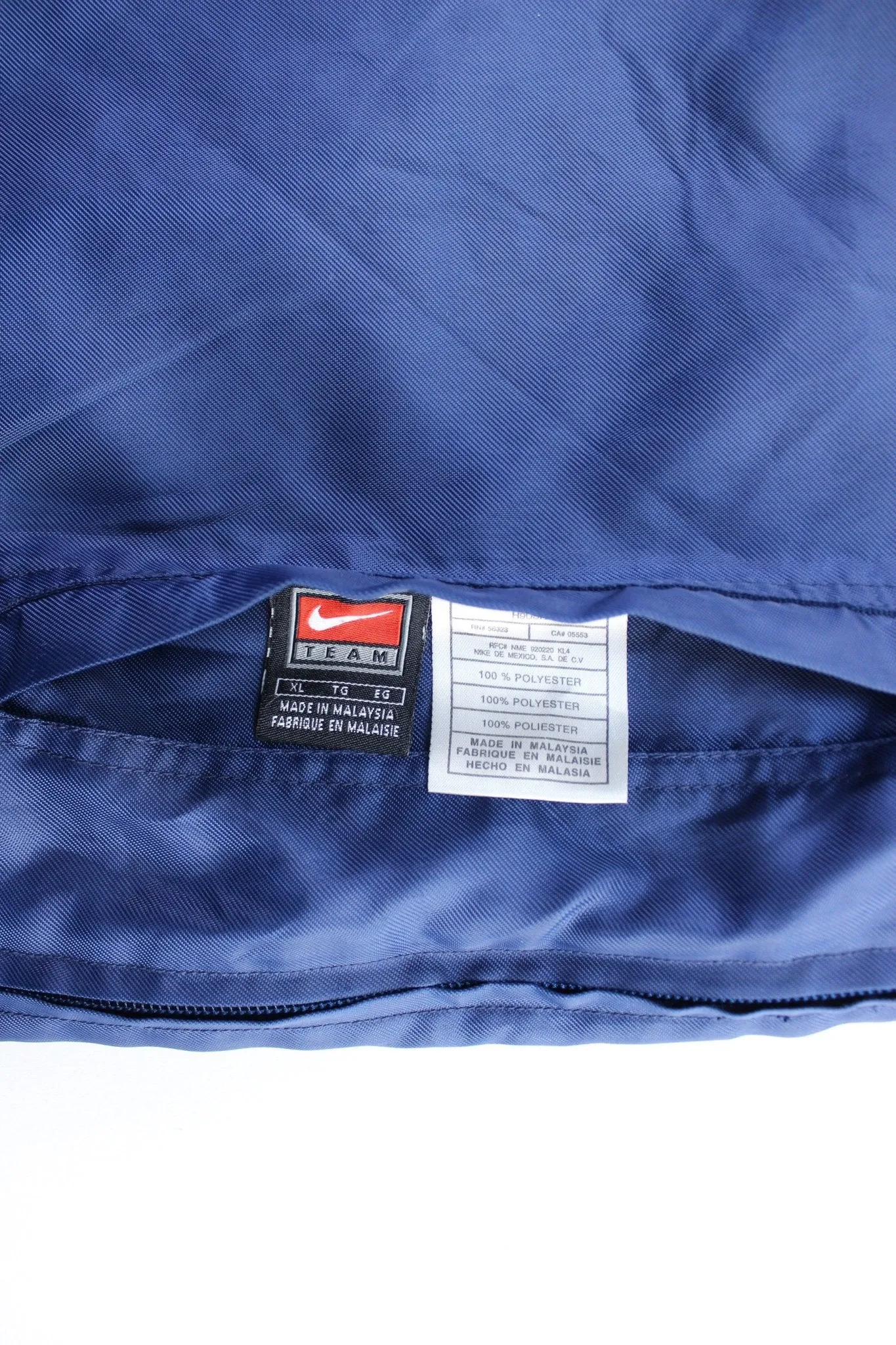 Y2K Nike Basketball Logo Reversible Hooded Zip Up Jacket