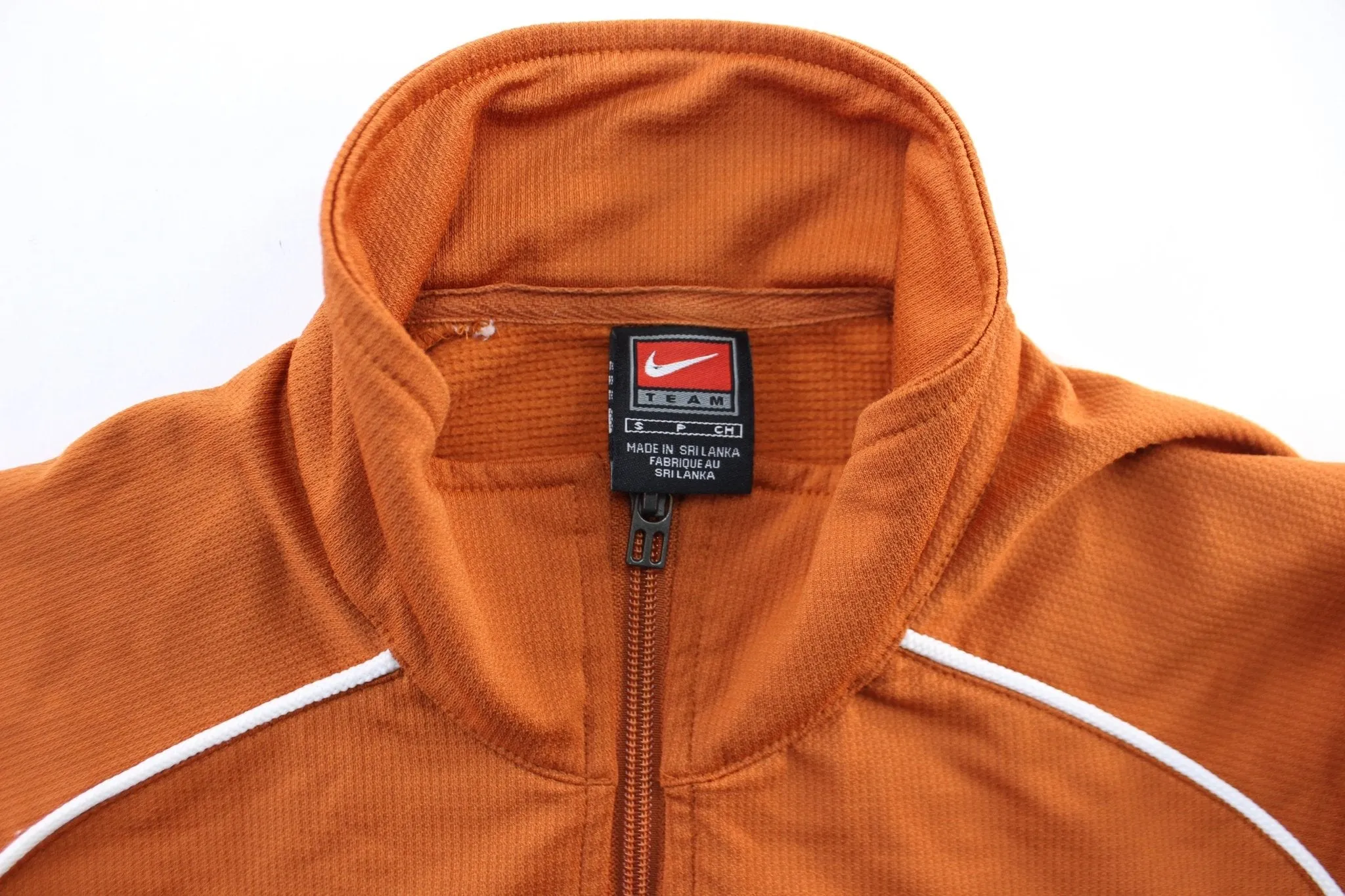 Y2K Nike Embroidered Logo Texas Longhorns Zip Up Jacket