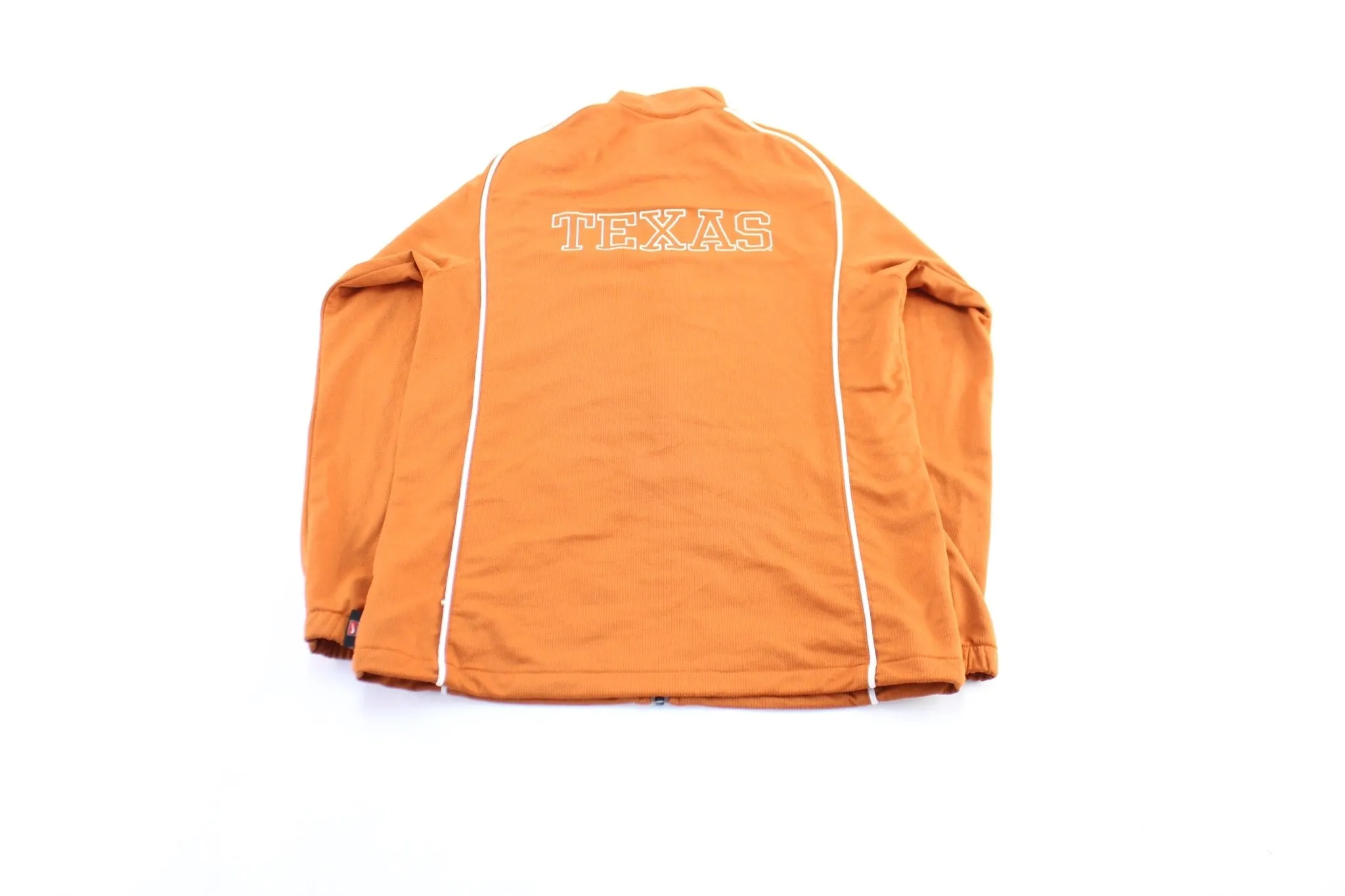 Y2K Nike Embroidered Logo Texas Longhorns Zip Up Jacket