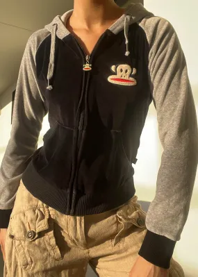 Y2k Paul Frank Velour Jacket (S)