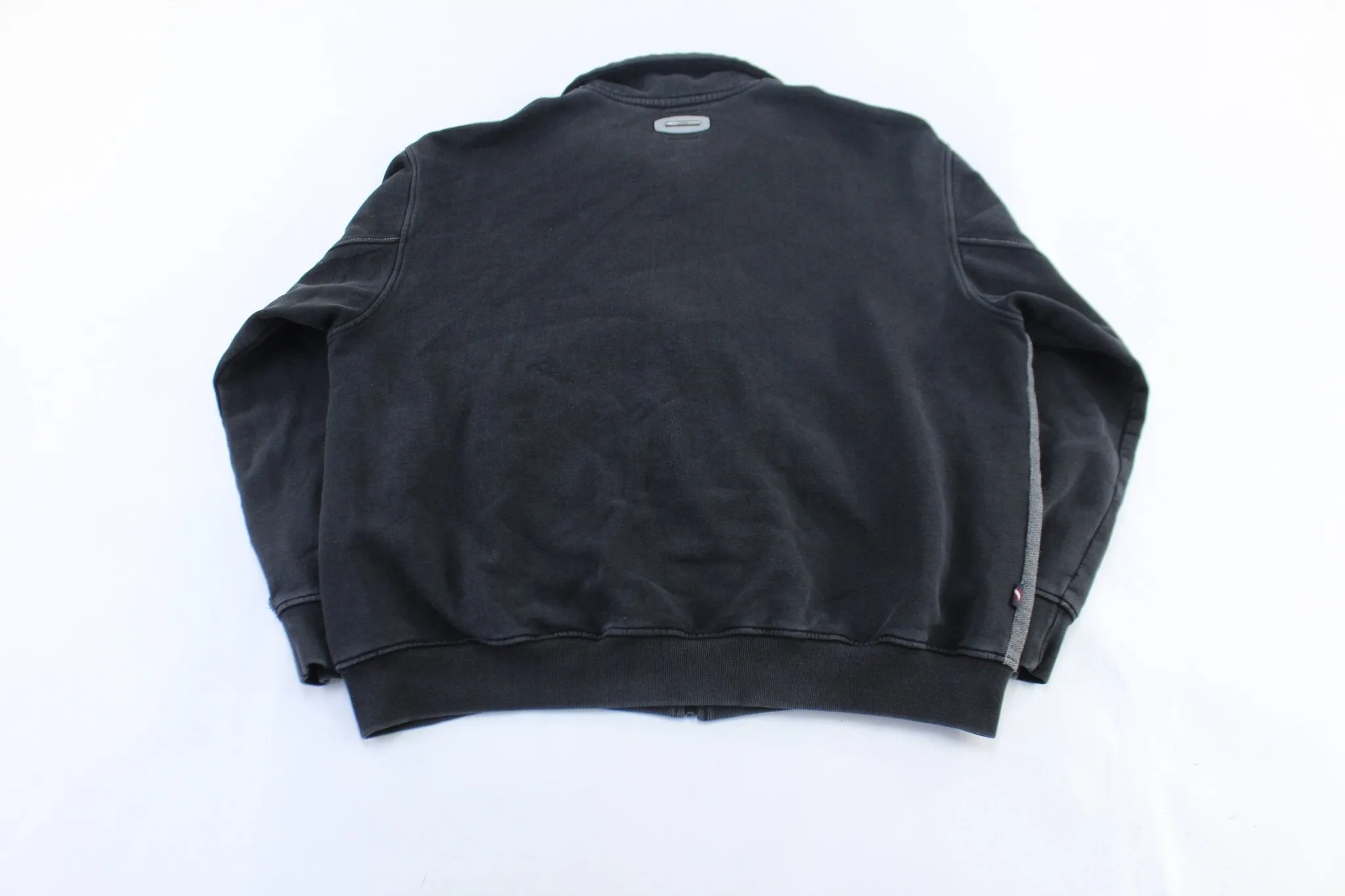 Y2K Phat Farm Embroidered Black Zip Up Jacket